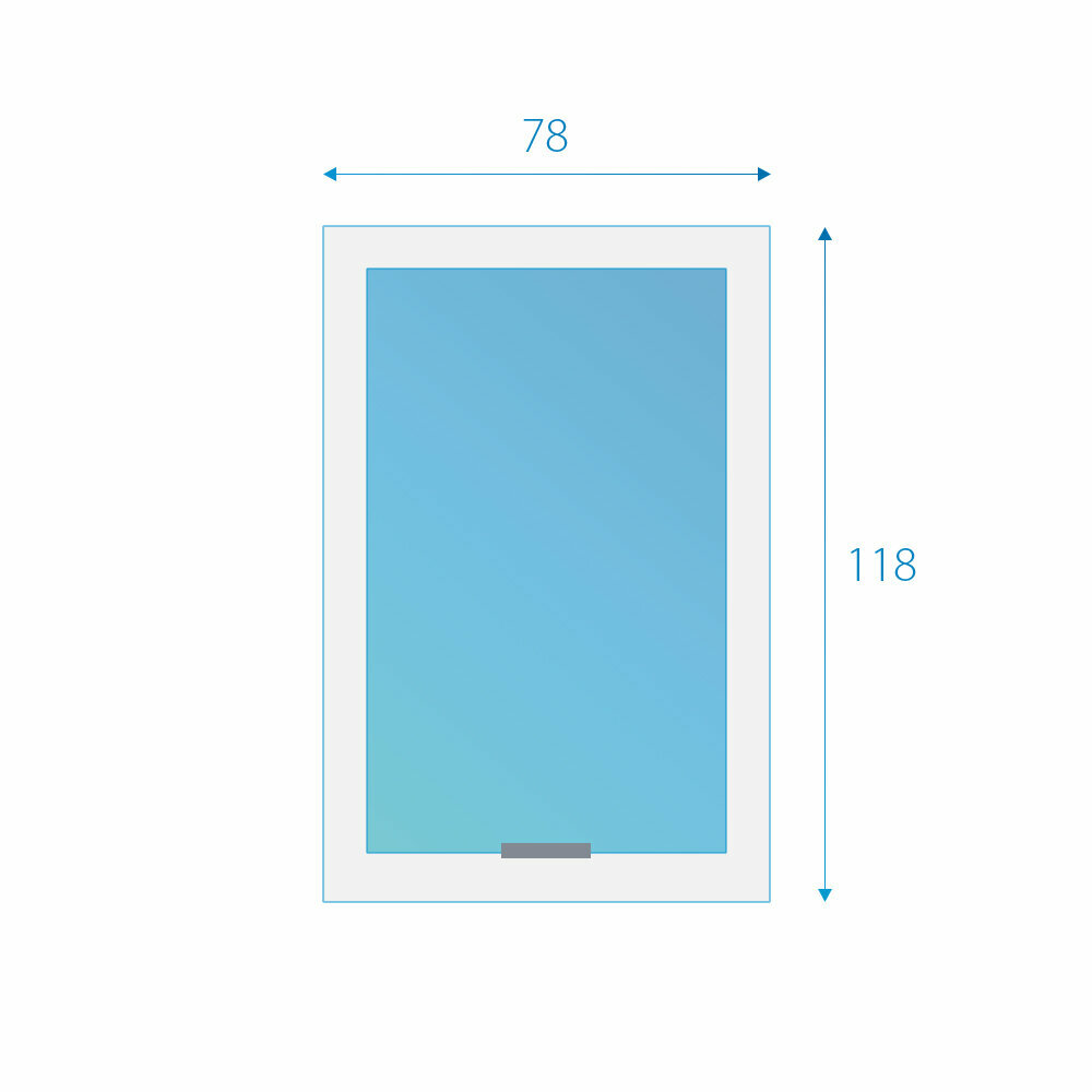 Fakro tuimeldakraam FTU-V U3 PK (55&deg;) 78x118 cm